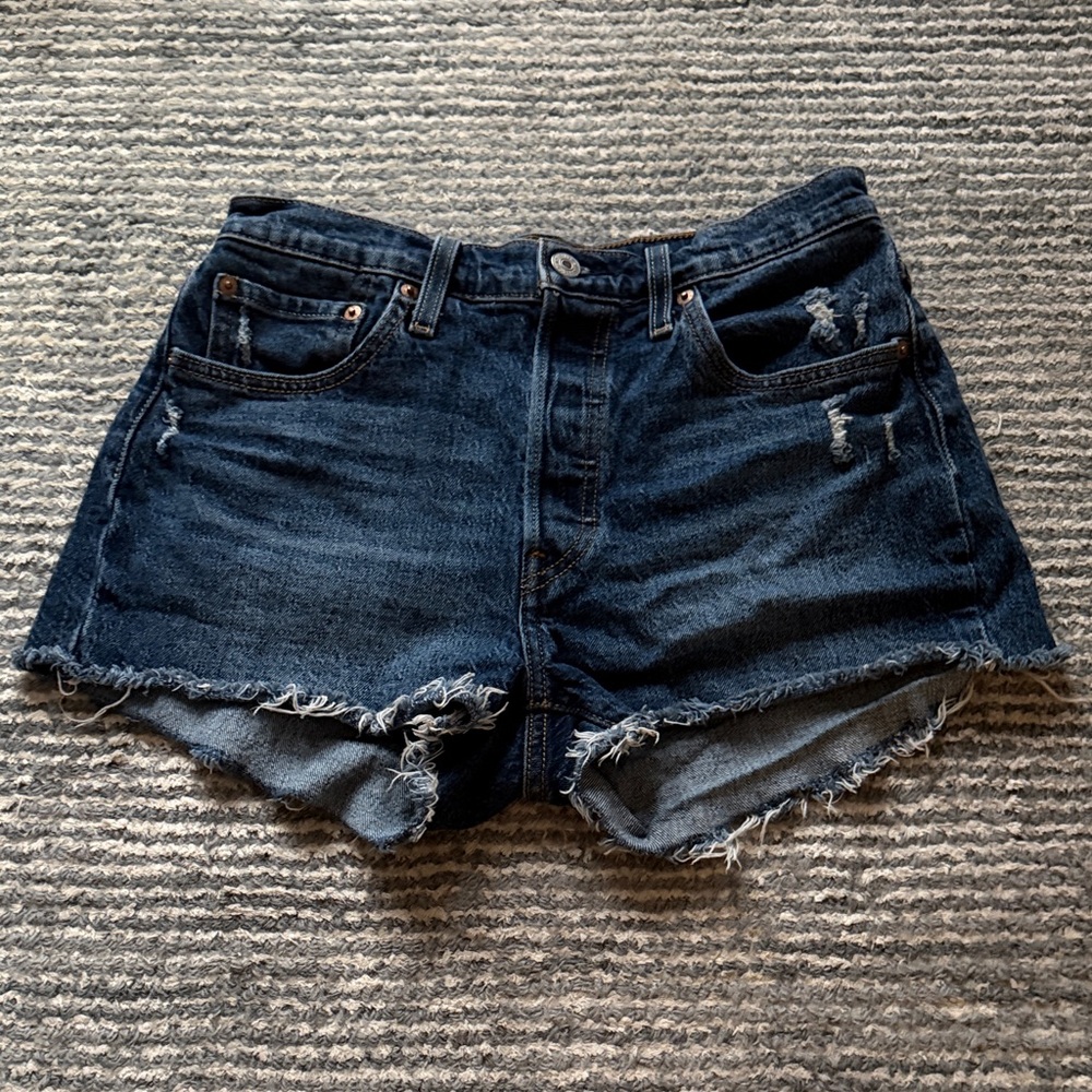 Stylish Distressed Denim Shorts